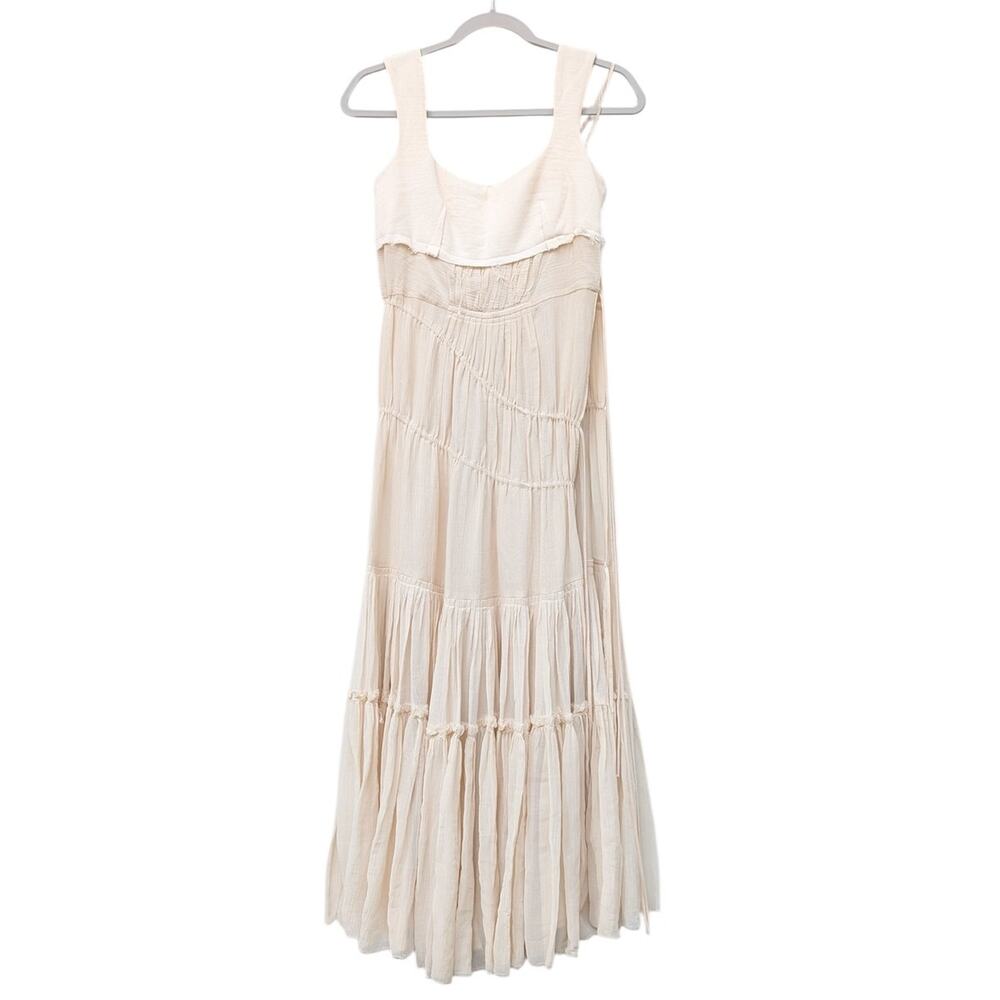 NWOT Max Mara Sportmax Orli Double Gauze Cotton/Silk Midi Dress, size IT38/XS - Picture 4 of 13